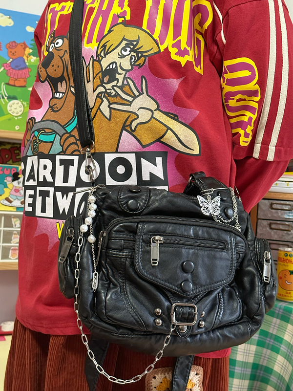 Y2K Retro Women's Shoulder Crossbody Bag - Versatile Large Capacity Spring/Summer Style for Students and Trendsetters