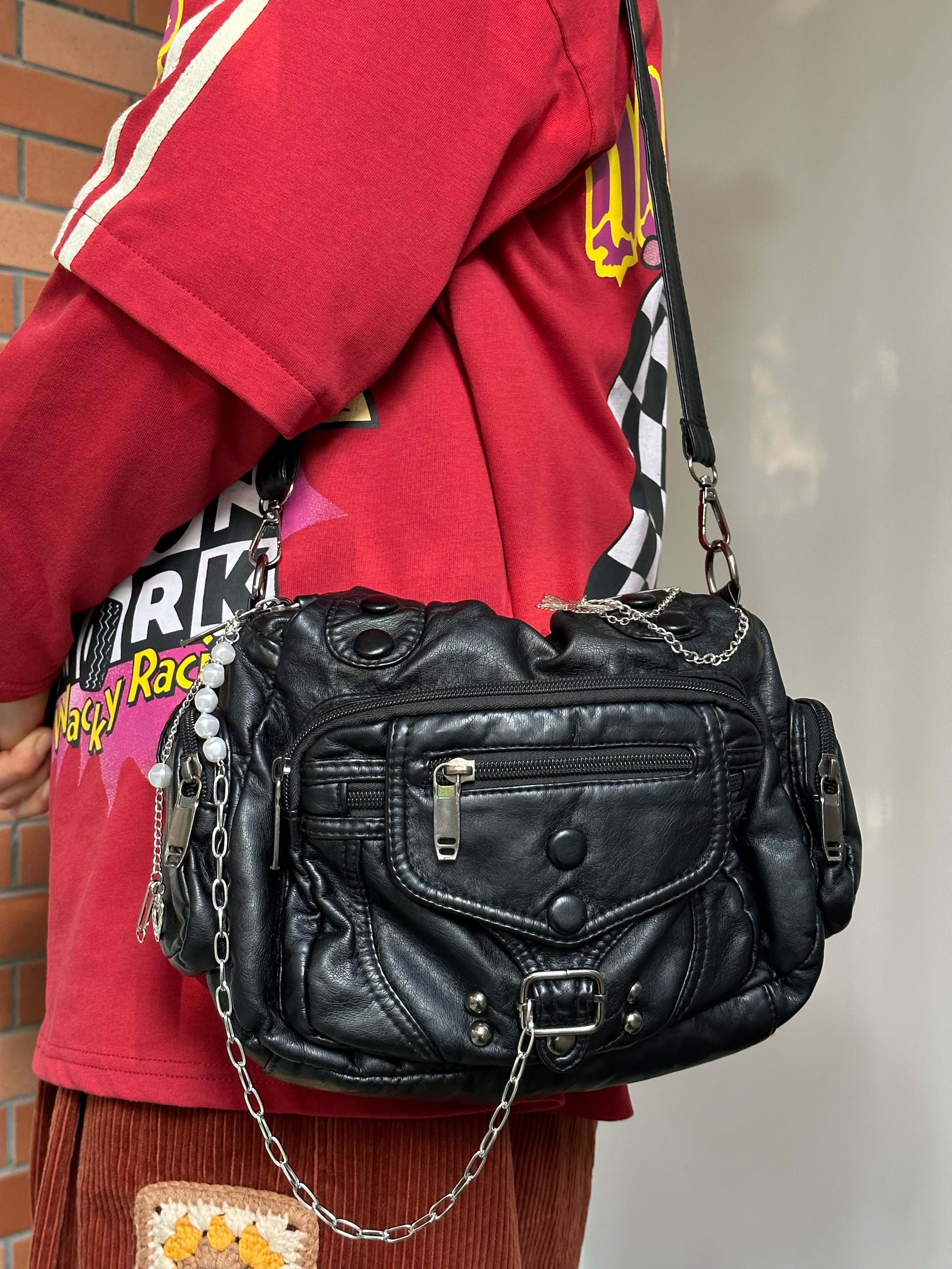 Y2K Retro Women's Shoulder Crossbody Bag - Versatile Large Capacity Spring/Summer Style for Students and Trendsetters