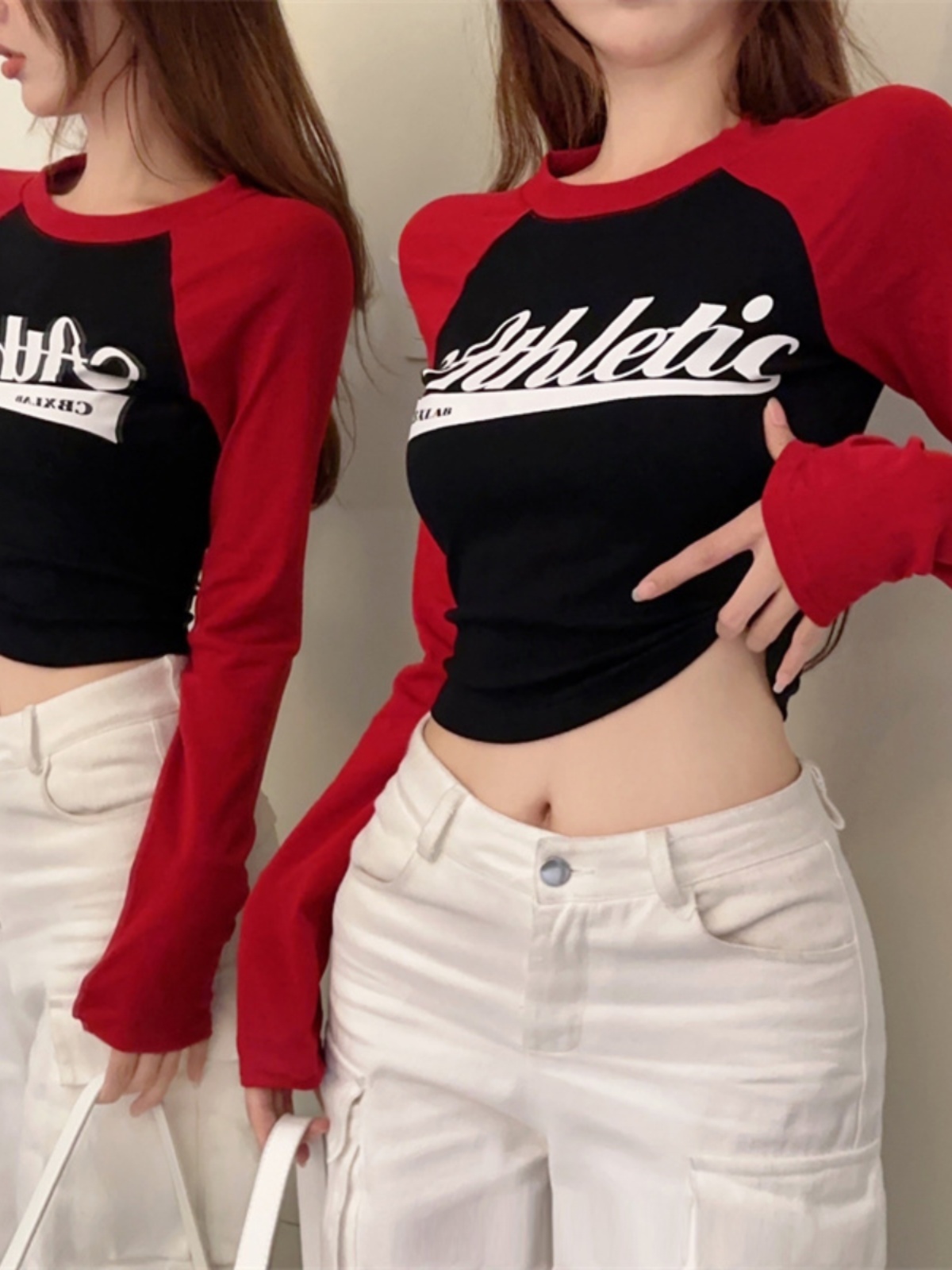 Y2K Sweet Spicy Girl Jazz Dance Top for Women - Cool Music Festival Outfit for Petite Style