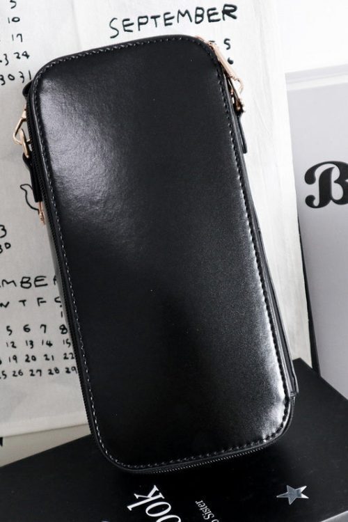 18cm BJD Doll Ita Crossbody Bag with Clear Window for Plushies and Pins