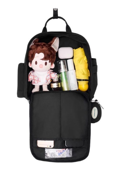 20cm Doll Ita Backpack with Clear Window for Plushies and Pins