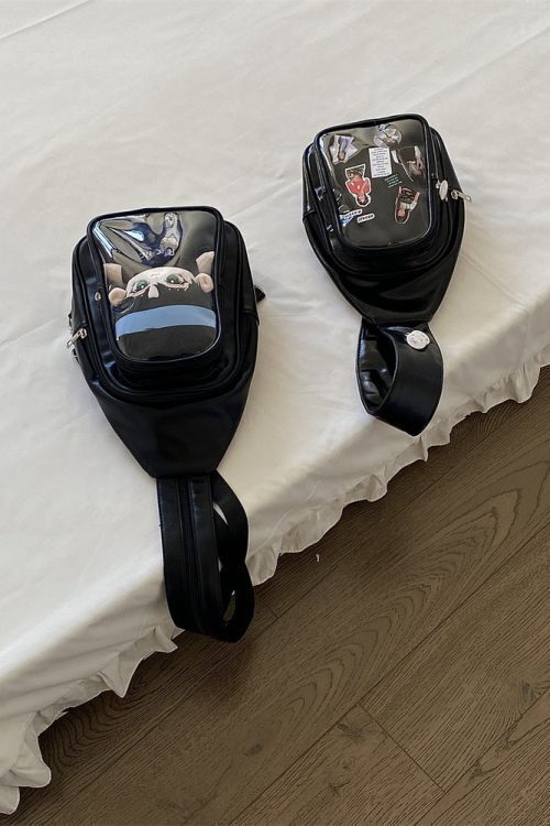 20cm Doll Ita Bag with Clear Window for Plushies and Pins