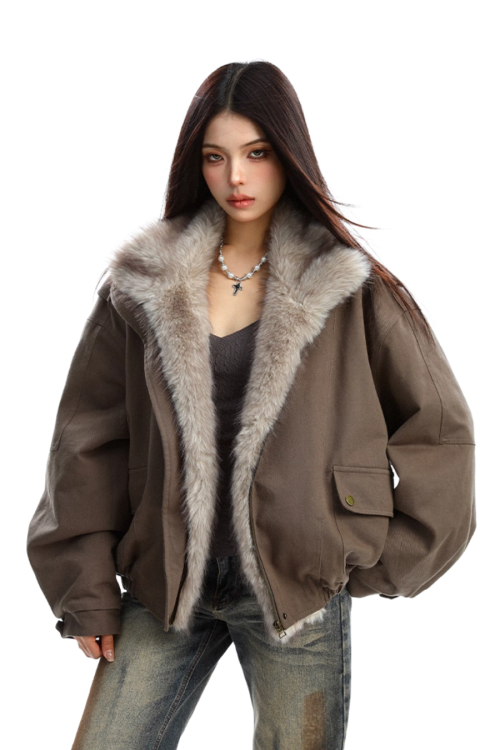 2way Faux Fur Blouson
