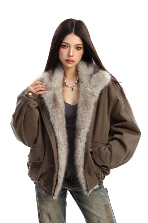 2way Faux Fur Blouson
