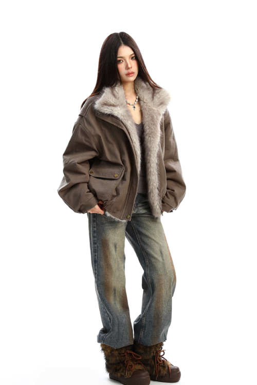 2way Faux Fur Blouson