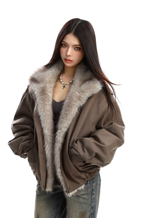 2way Faux Fur Blouson