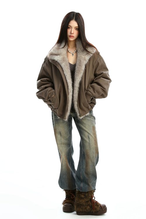 2way Faux Fur Blouson
