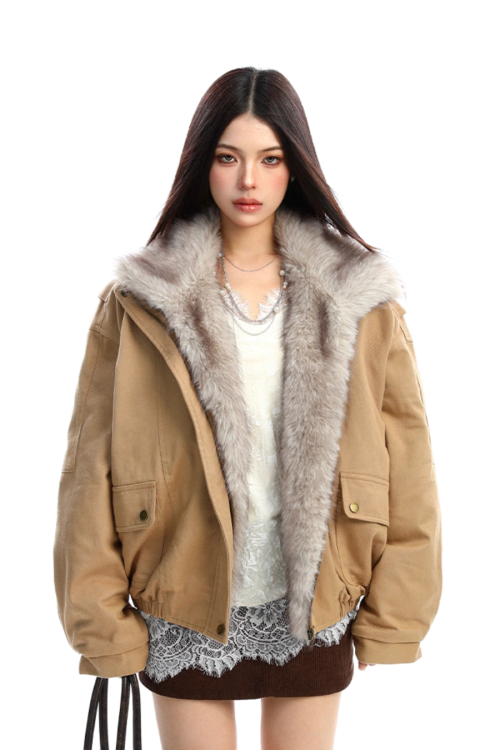 2way Faux Fur Blouson