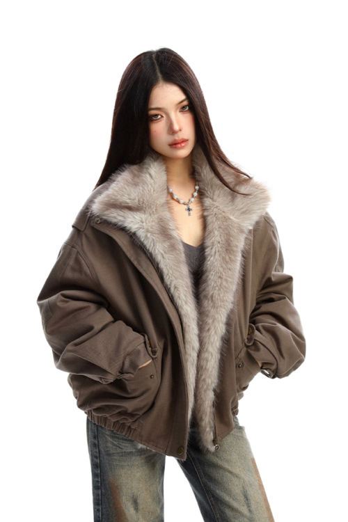 2way Faux Fur Blouson
