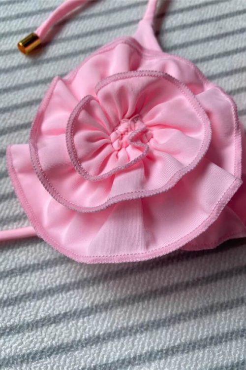 3D Flower Bikini Set