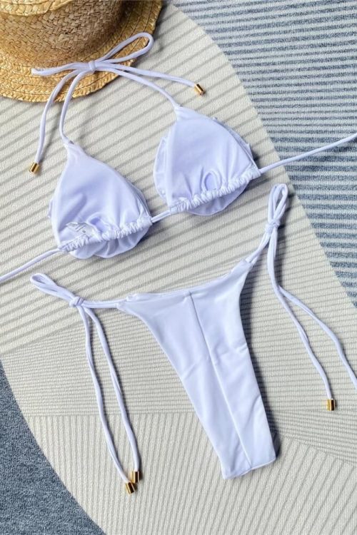 3D Flower Bikini Set