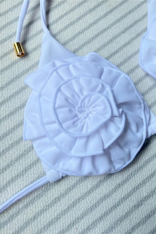 3D Flower Bikini Set