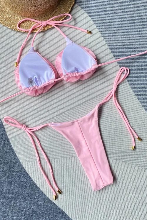 3D Flower Bikini Set