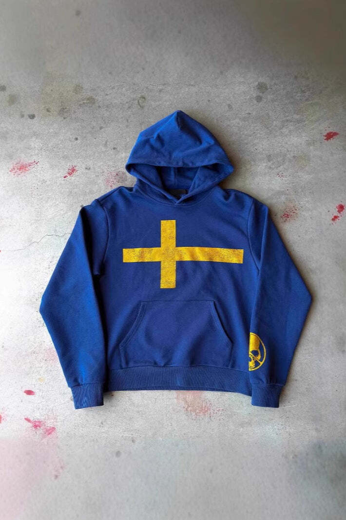 3D Print Retro Trendy Loose Unisex Hooded Pullover Hoodie