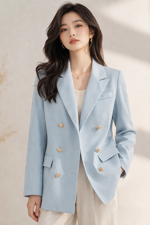 Frost Blue Double-Breasted Blaze (2)