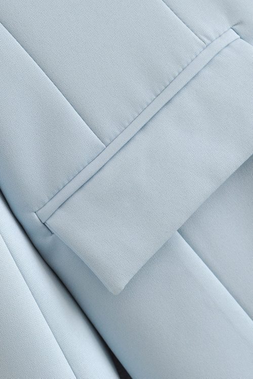Frost Blue Double-Breasted Blazer (1)