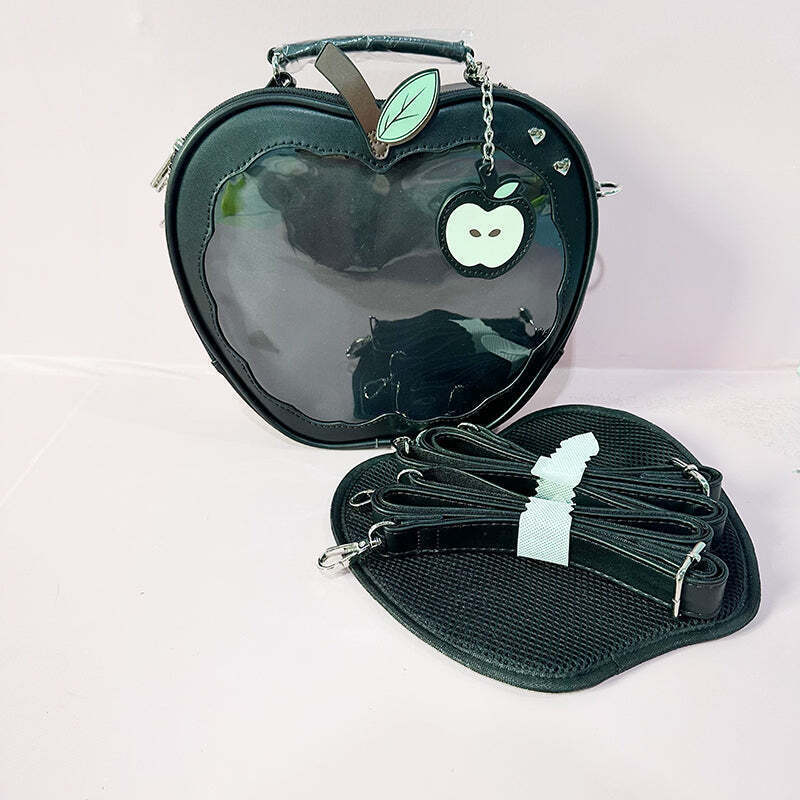 Apple Ita Bag with Included Insert for Pin Display Apple Ita Bag with Included Insert for Pin Display