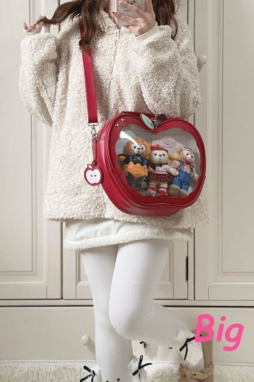 Apple Ita Bag with Included Insert for Pin Display