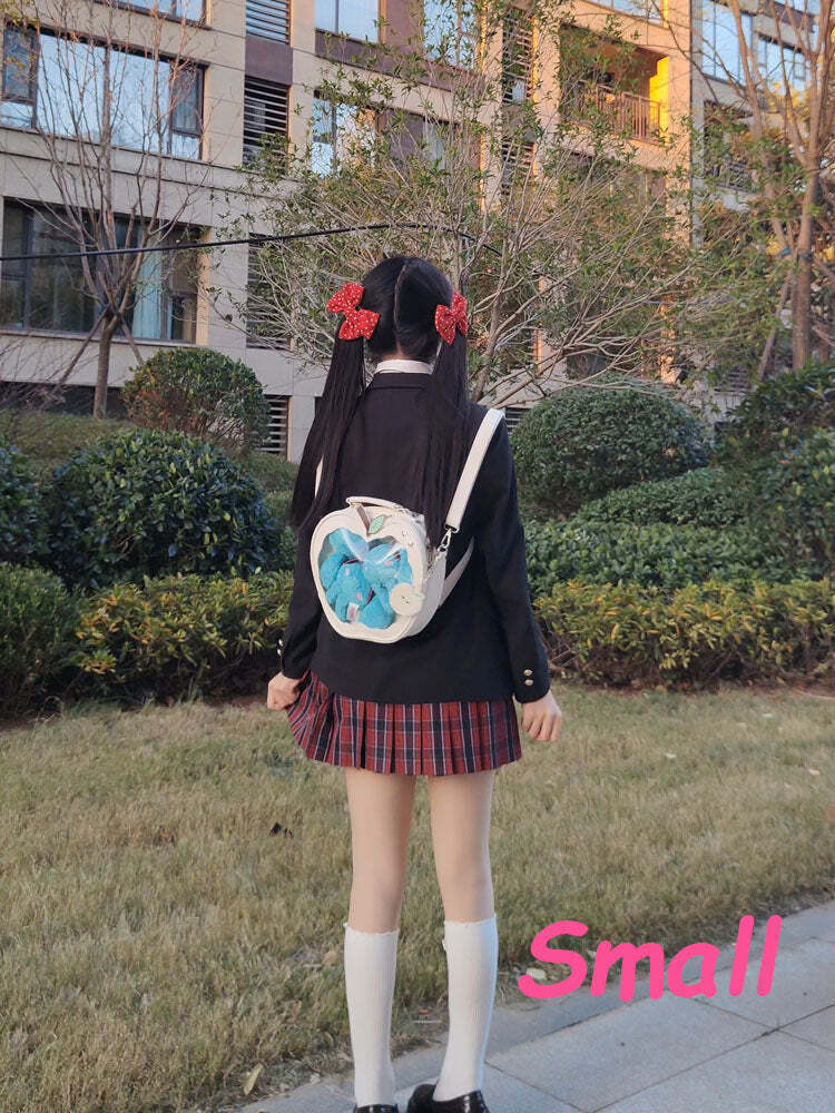 Apple Ita Bag with Included Insert for Pin Display Apple Ita Bag with Included Insert for Pin Display