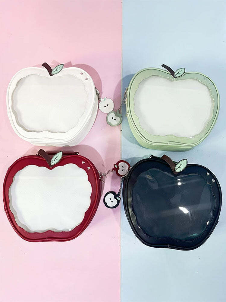 Apple Ita Bag with Included Insert for Pin Display Apple Ita Bag with Included Insert for Pin Display