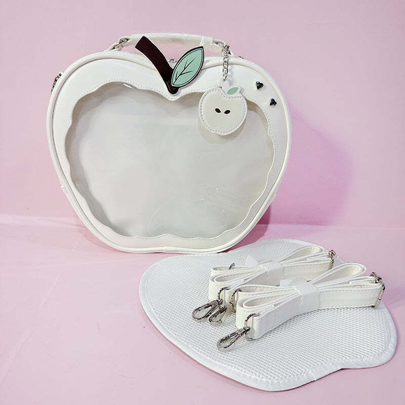 Apple Ita Bag with Included Insert for Pin Display Apple Ita Bag with Included Insert for Pin Display