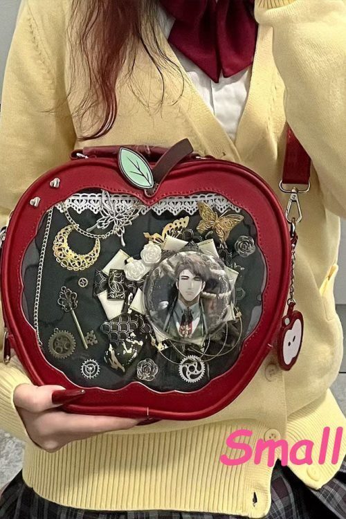 Apple Ita Bag with Included Insert for Pin Display