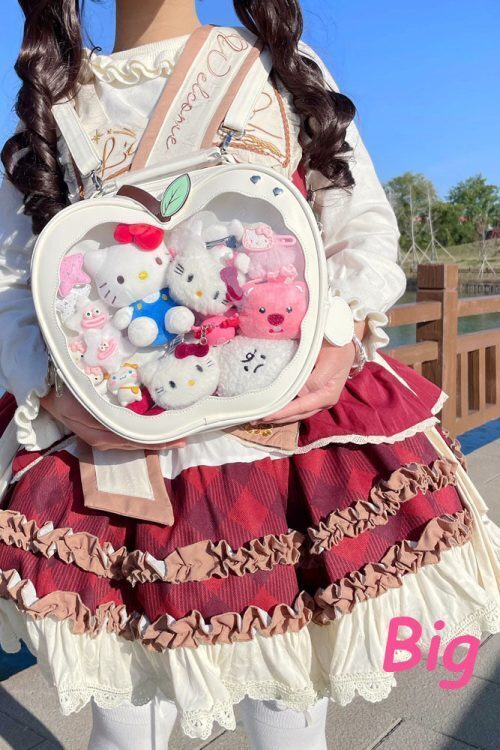 Apple Ita Bag with Included Insert for Pin Display