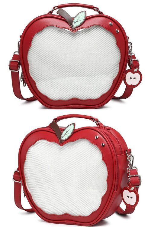Apple Ita Bag with Included Insert for Pin Display