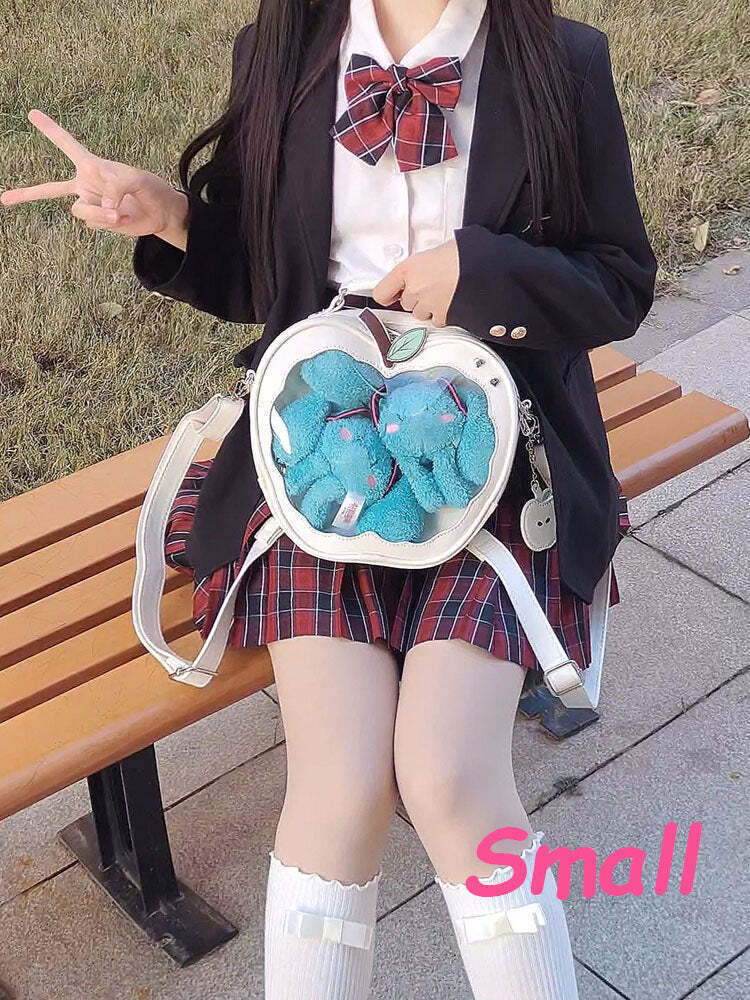 Apple Ita Bag with Included Insert for Pin Display Apple Ita Bag with Included Insert for Pin Display