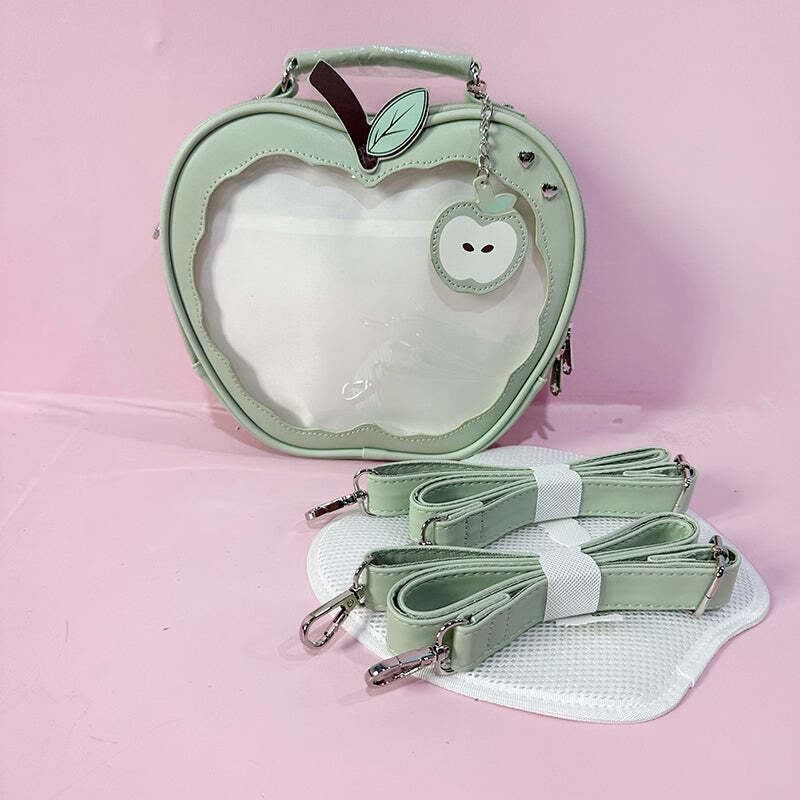 Apple Ita Bag with Included Insert for Pin Display Apple Ita Bag with Included Insert for Pin Display