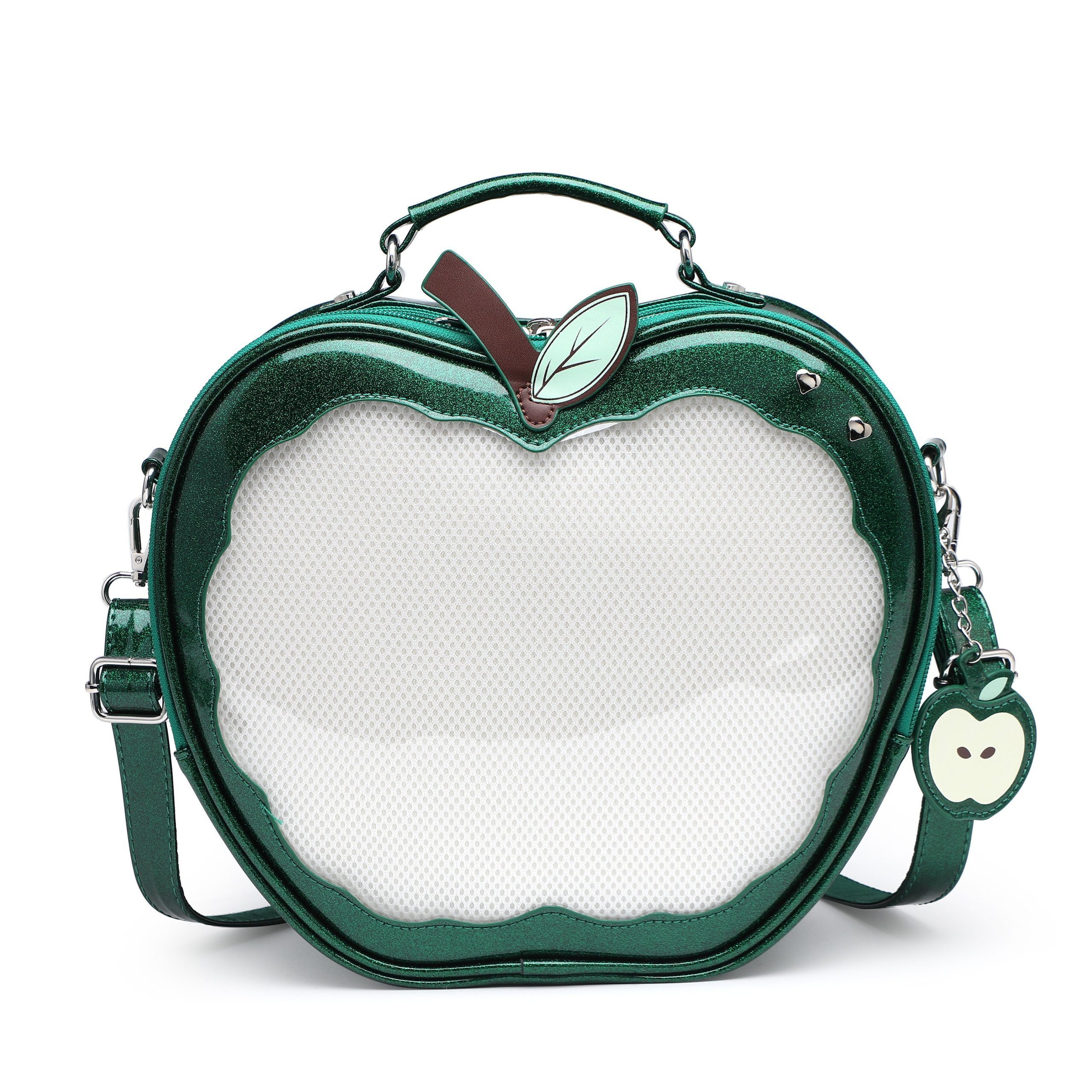 Apple Ita Bag with Included Insert for Pin Display Apple Ita Bag with Included Insert for Pin Display
