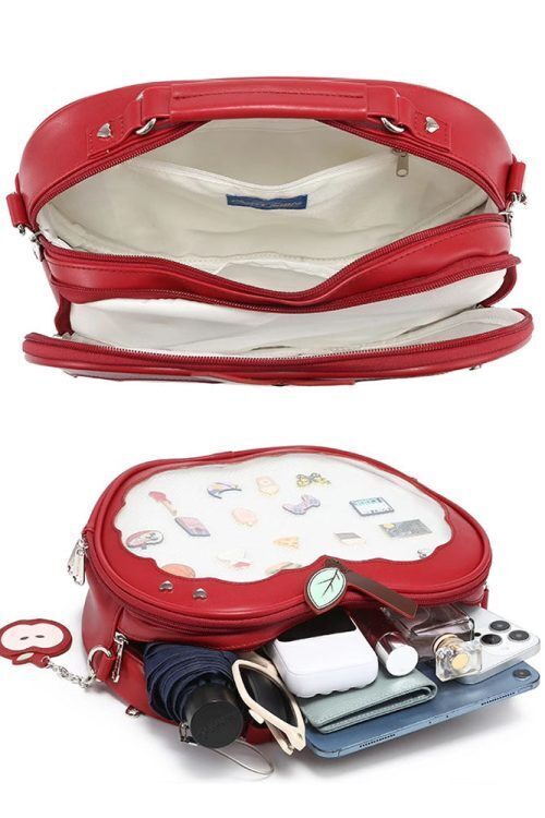 Apple Ita Bag with Included Insert for Pin Display