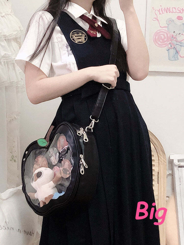 Apple Ita Bag with Included Insert for Pin Display Apple Ita Bag with Included Insert for Pin Display