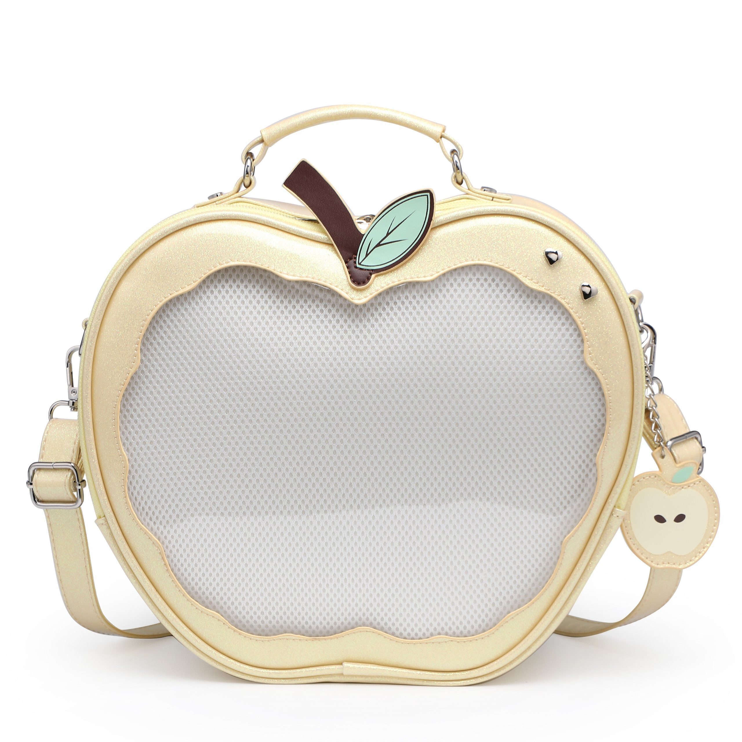 Apple Ita Bag with Included Insert for Pin Display Apple Ita Bag with Included Insert for Pin Display