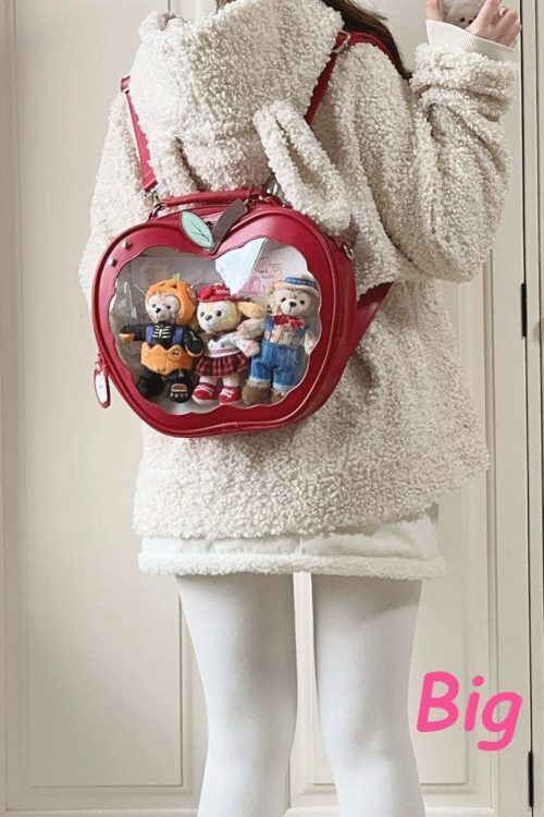 Apple Ita Bag with Included Insert for Pin Display