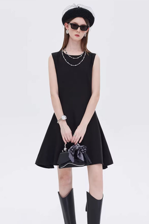 Asymmetry Sleeveless Dress