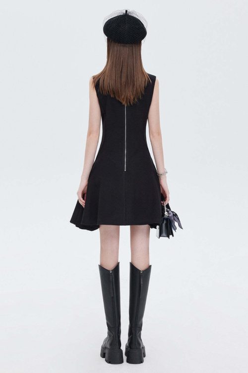 Asymmetry Sleeveless Dress