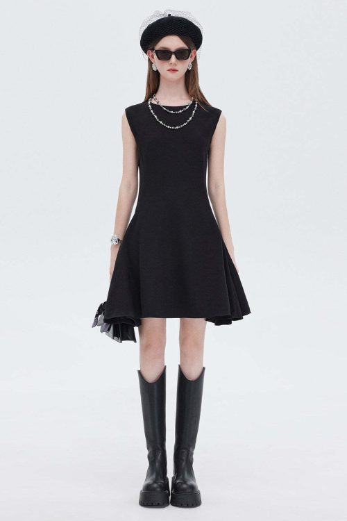 Asymmetry Sleeveless Dress