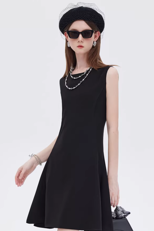 Asymmetry Sleeveless Dress