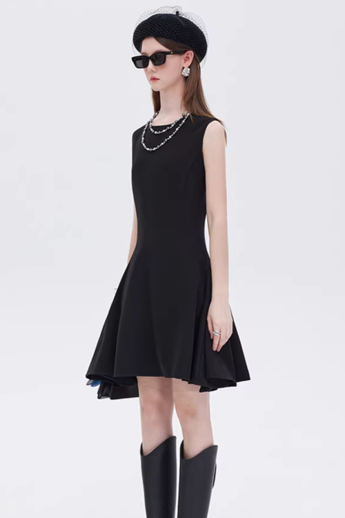 Asymmetry Sleeveless Dress