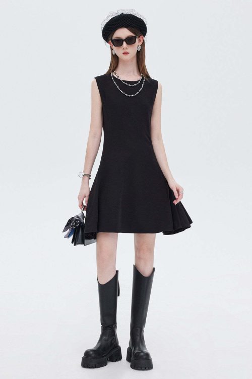 Asymmetry Sleeveless Dress