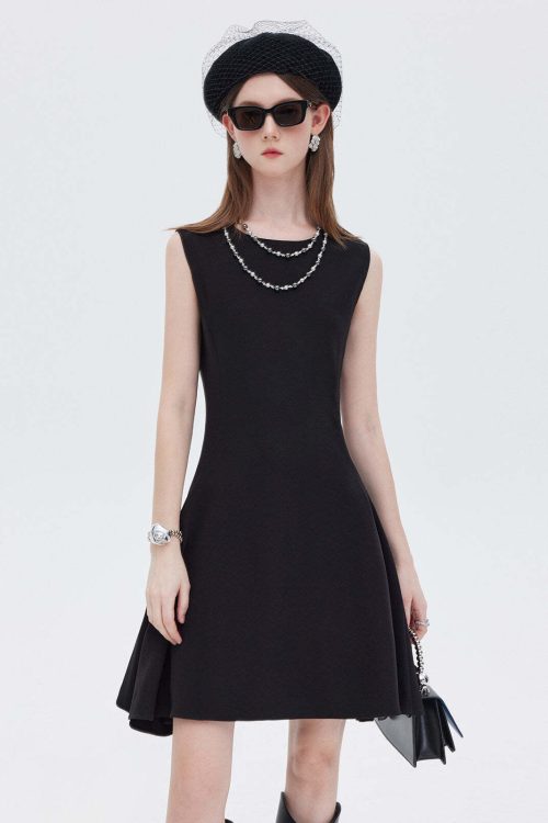 Asymmetry Sleeveless Dress