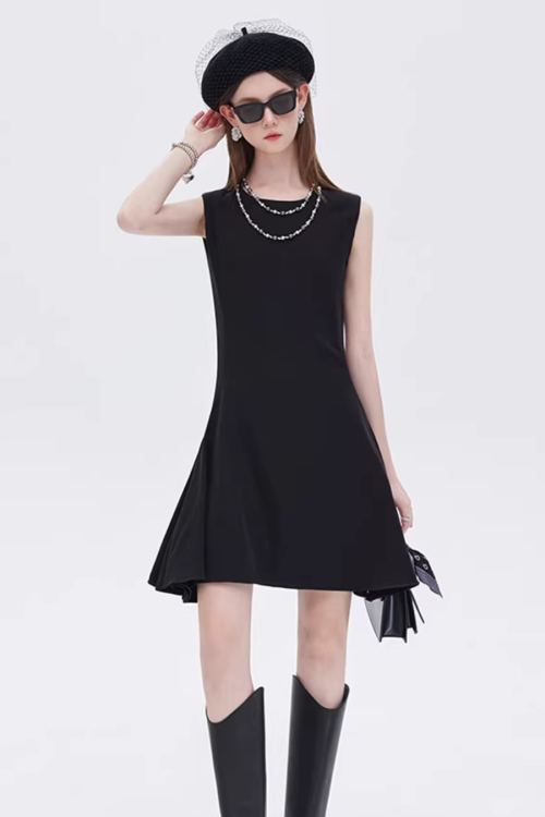 Asymmetry Sleeveless Dress
