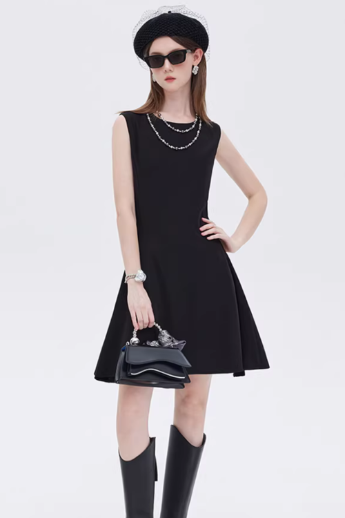 Asymmetry Sleeveless Dress