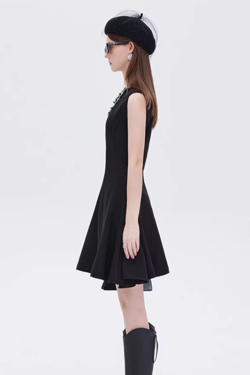 Asymmetry Sleeveless Dress