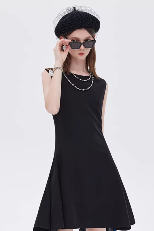 Asymmetry Sleeveless Dress