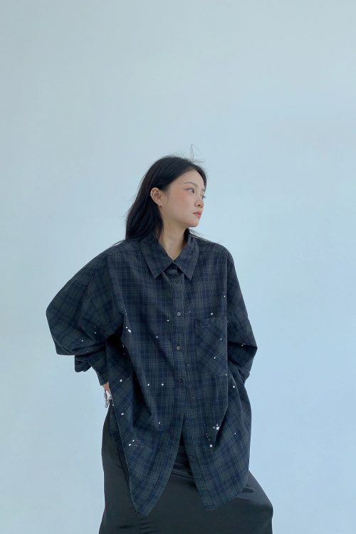 Back Logo Loose Paid Shirt