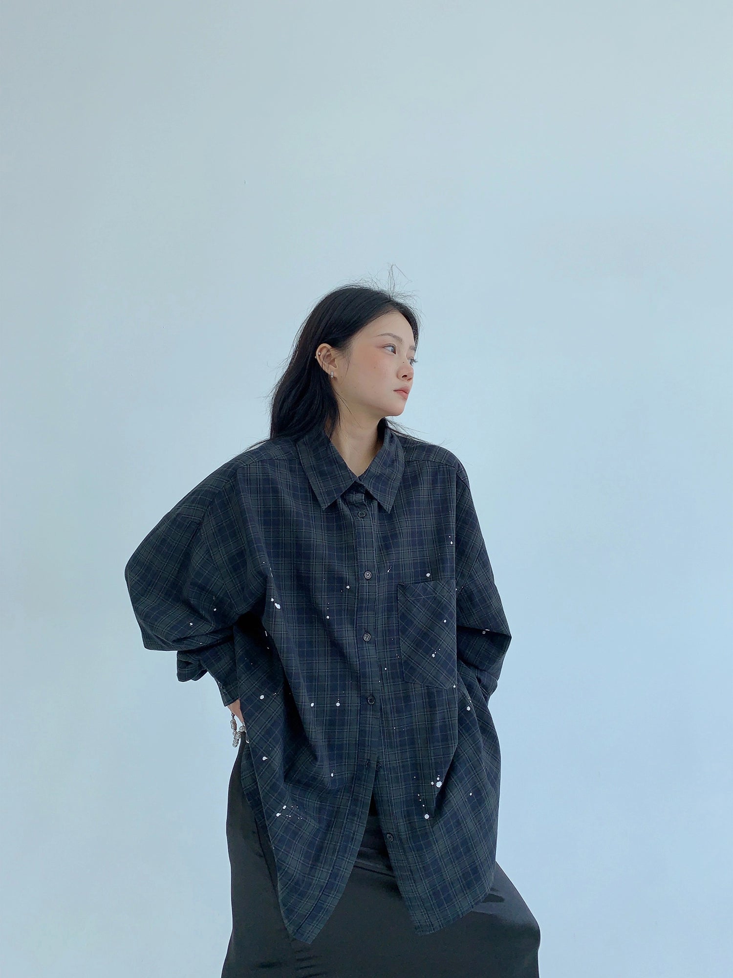 Back Logo Loose Paid Shirt Back Logo Loose Paid Shirt