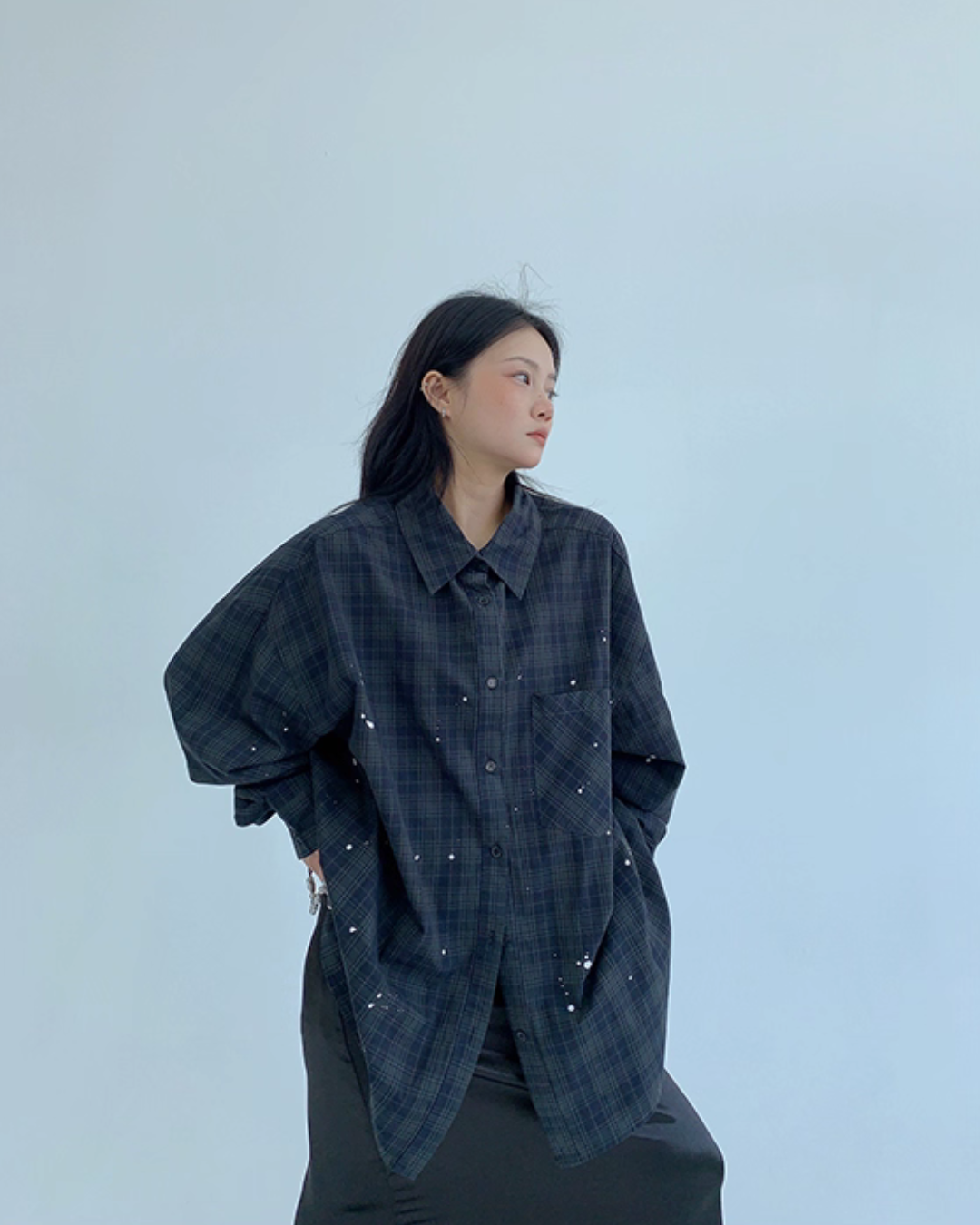 Back Logo Loose Paid Shirt Back Logo Loose Paid Shirt