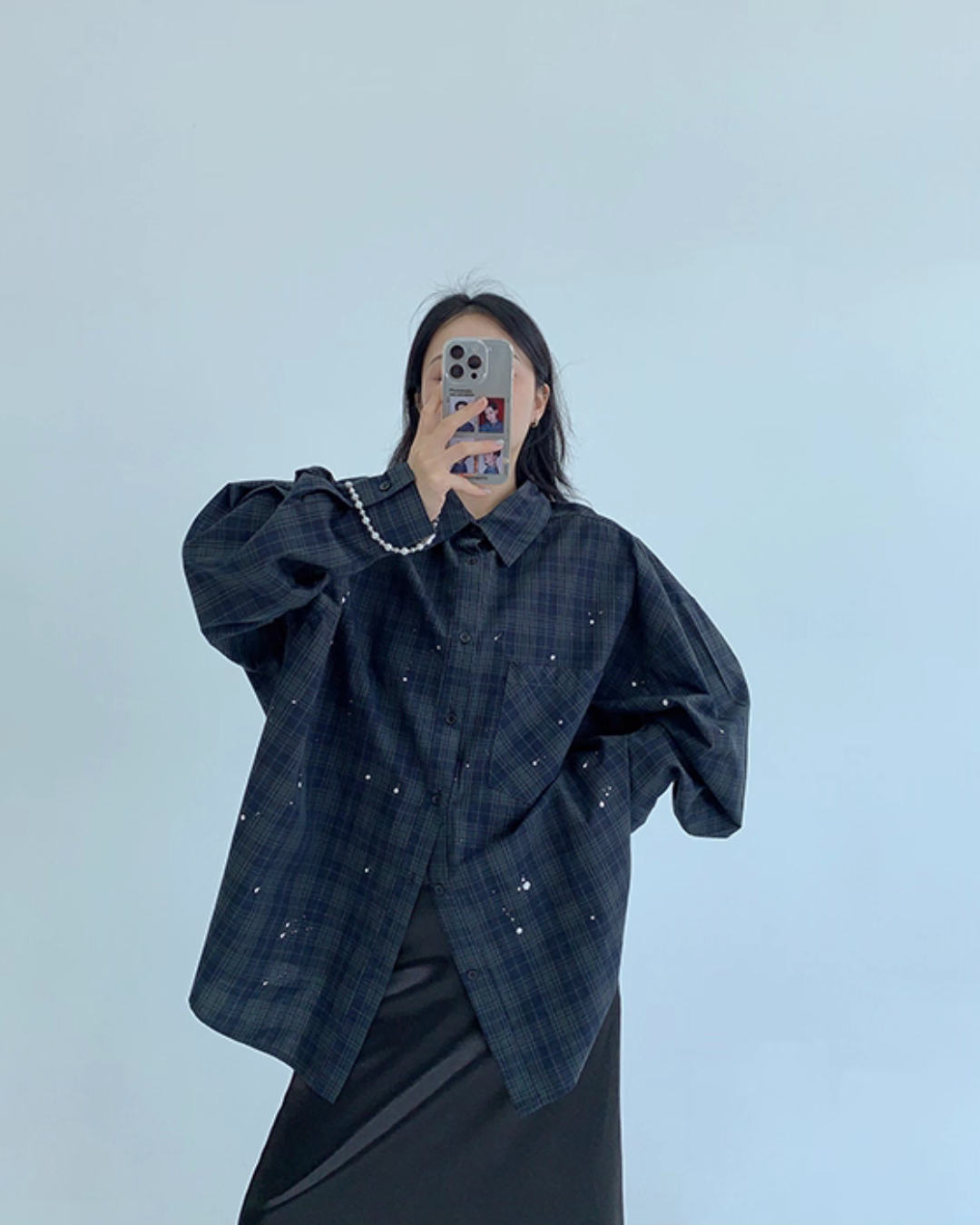 Back Logo Loose Paid Shirt Back Logo Loose Paid Shirt